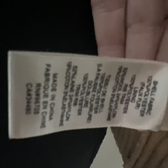 Rebecca Taylor La Vie Faux Shearling Jacket Bomber Jacket Size Medium - Picture 9 of 11